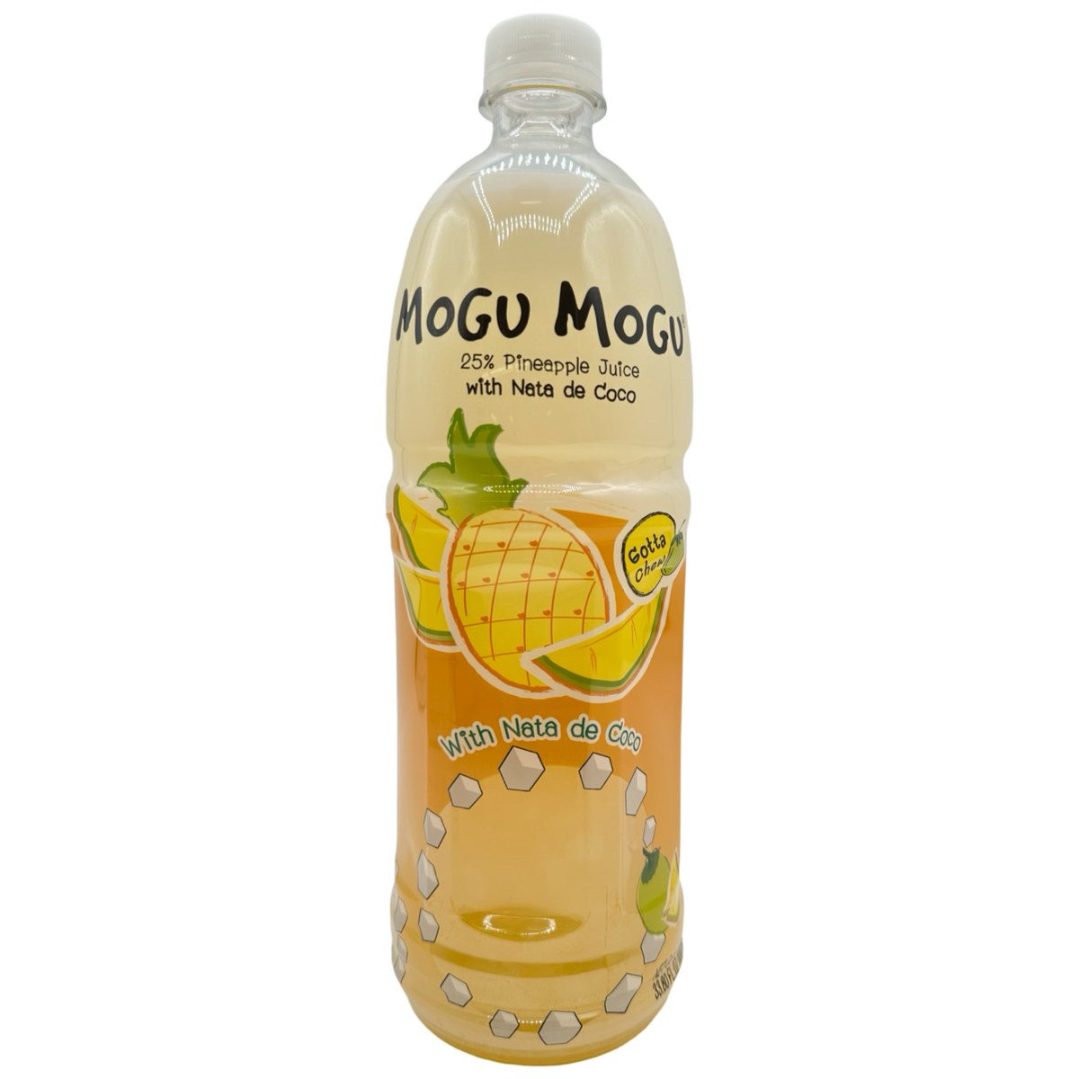 Mogu Mogu – Pineapple Juice with Nata De Coco – 1000 ML