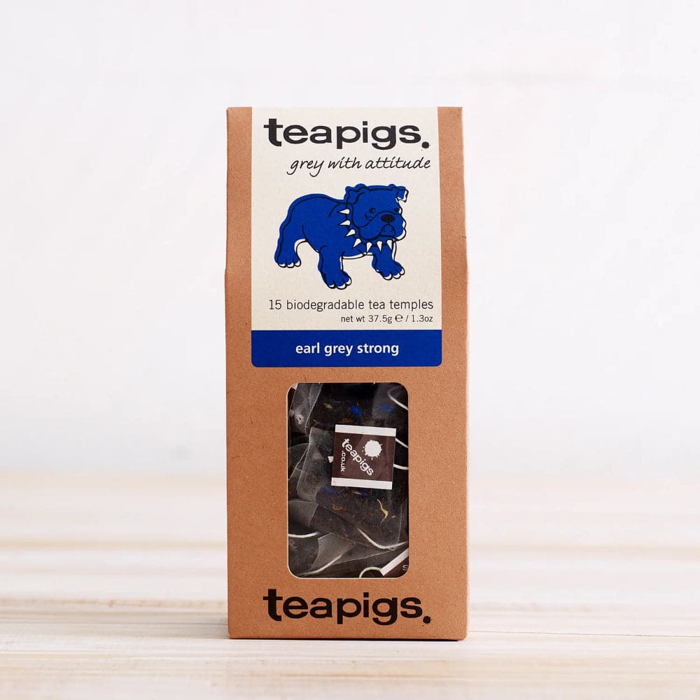 Teapigs – Earl Grey Strong Tea, 15 Bags | Pack of 6