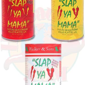 Slap Ya Mama Seasoning Gift Set, 3/8oz.