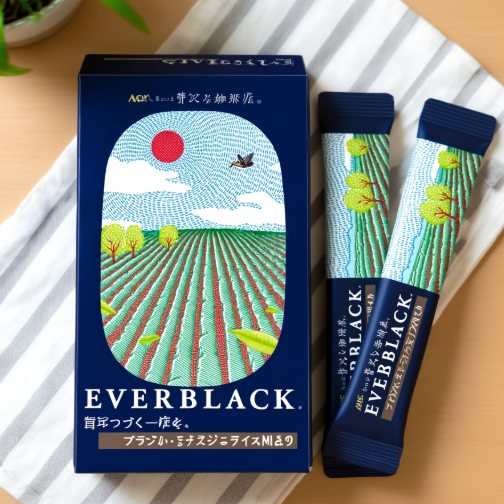 AGF A Little Luxury Coffee Shop EVERBLACK Stick Black 9 Sticks Made in JAPAN – Tokyo Sakura Mall