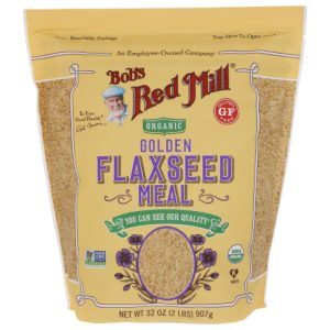 Bob’s Red Mill – Flaxseed Meal, Golden, Organic, 32 Oz | Pack of 4