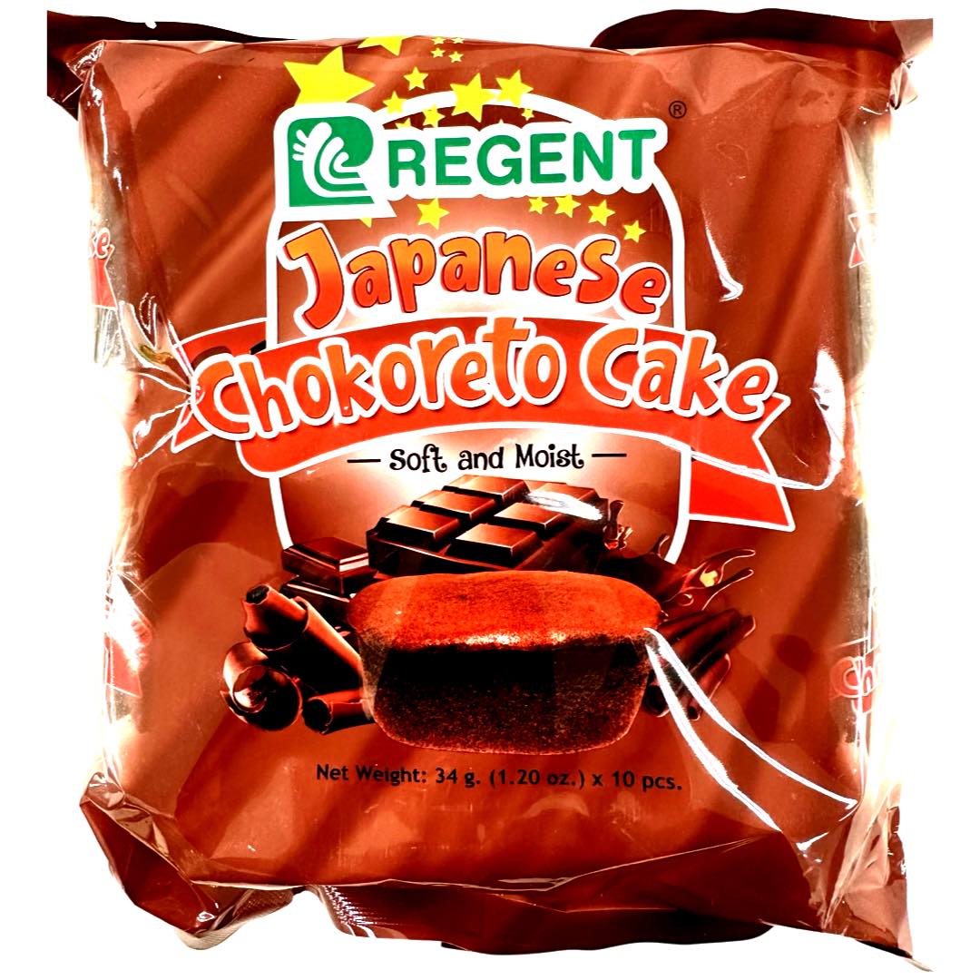 Regent – Japanese Chokoreto Cake – 10 Pieces – 340 G