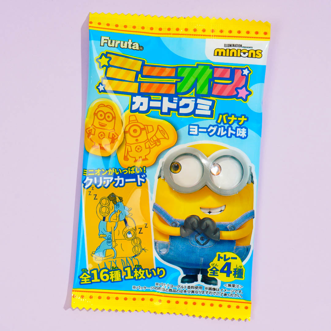 Minions Gummy With Card – Banana Yogurt