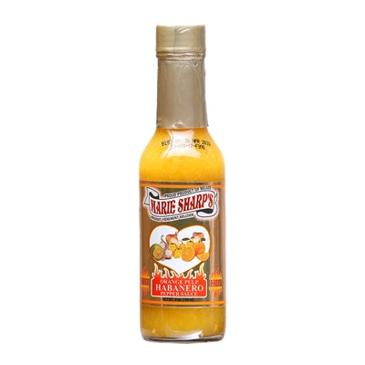 Hot Sauce Marie Sharps Orange Pulp Habanero Heat 8