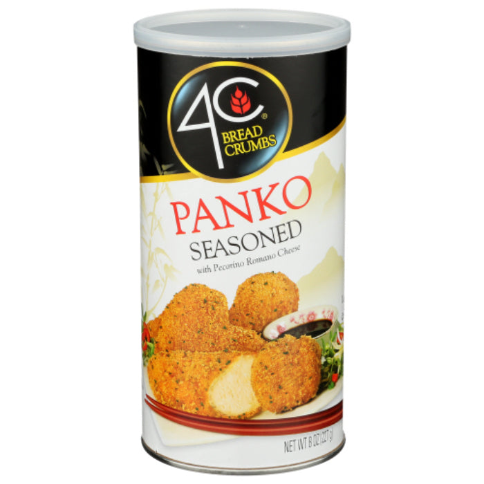 4C Foods – Bread Crumb Seasoned, 8 Oz – Pack of 6