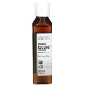 Aura Cacia – Fractioned Coconut Oil, 4 fl oz