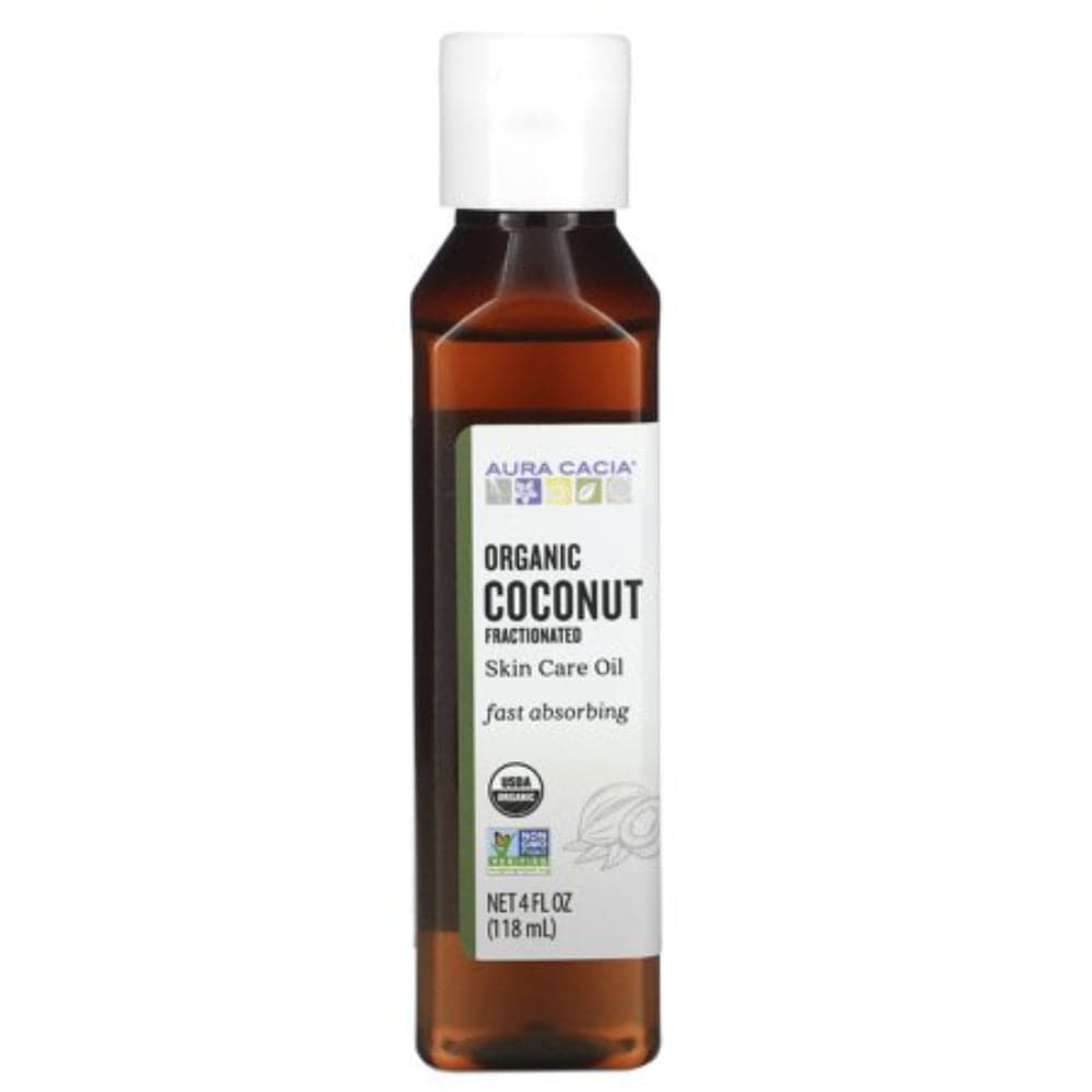 Aura Cacia – Fractioned Coconut Oil, 4 fl oz