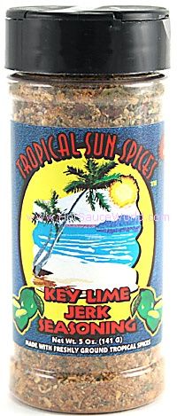 Tropical Sun Key Lime Jerk Seasoning, 5oz.