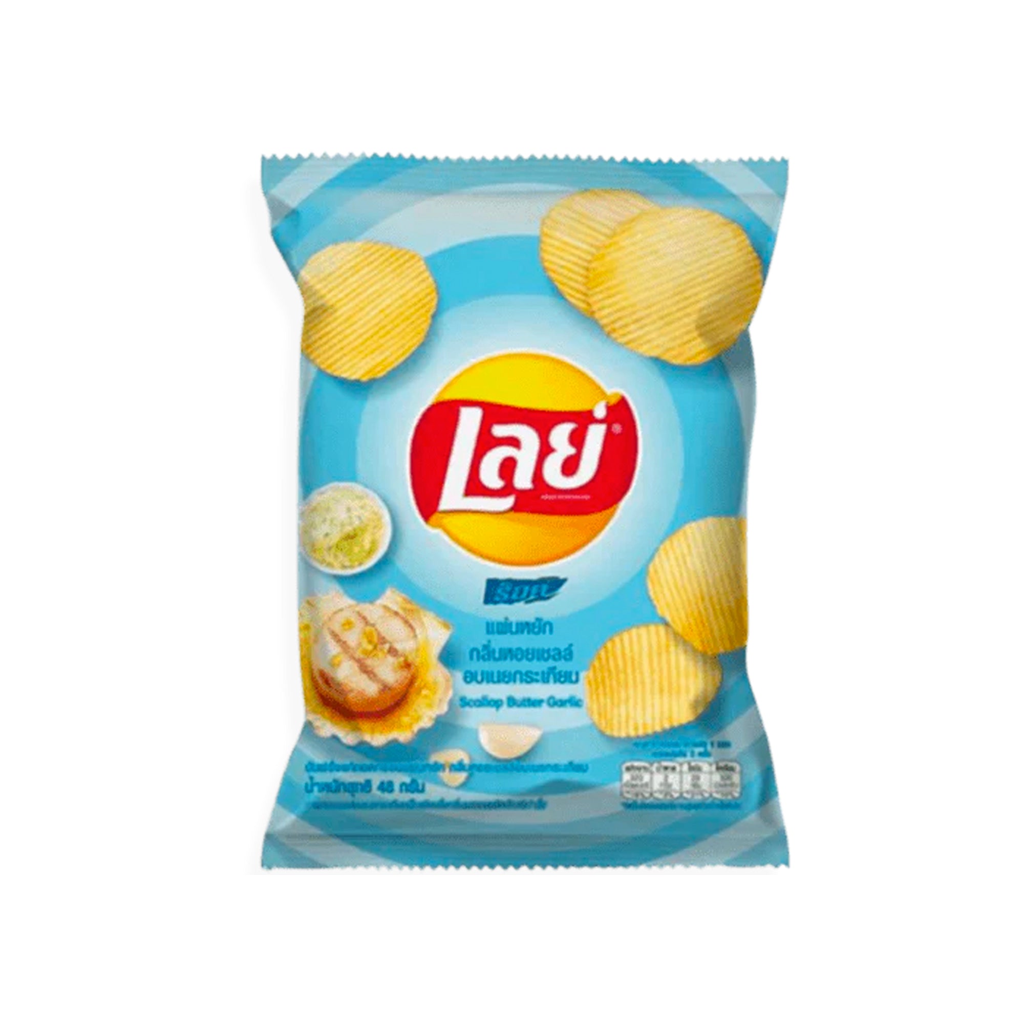 Lay’s Scallop Butter Garlic (Thailand)