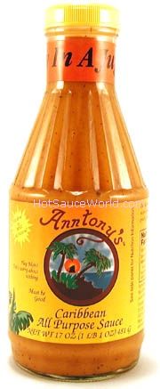 Anntony’s Caribbean All Purpose Sauce, 17oz.