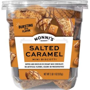 Nonni’s Salted Caramel Mini Biscotti, 33 oz.