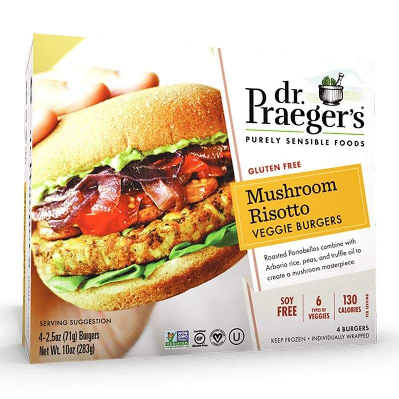 Dr. Praeger’s – Mushroom Risotto Veggie Burgers, 10oz