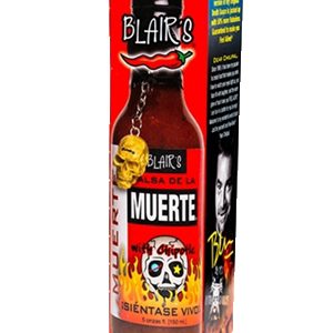 Blair’s Salsa De La Muerte con Chipotle Hot Sauce, 5oz.