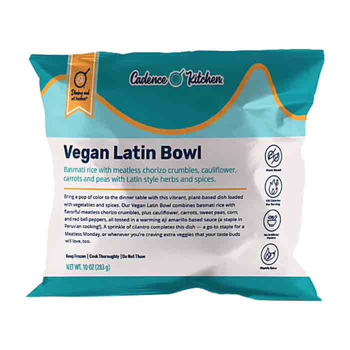 Cadence Kitchen – Bowl Vegan Latin, 10oz | Pack of 16