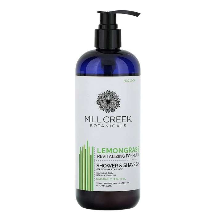 Mill Creek Botanicals | Lemongrass Gel for Shower & Shave