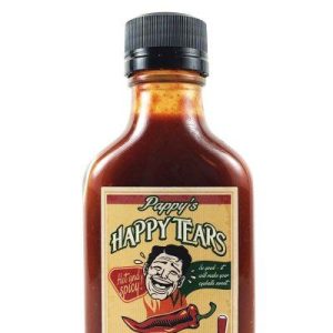 Pappy’s Happy Tears Hot and Spicy Chipotle Pepper Hot Sauce, 5oz.