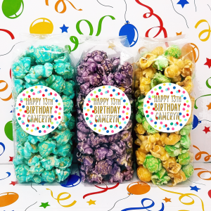 Abstract Polka Dot – Personalized Party Favor Bags