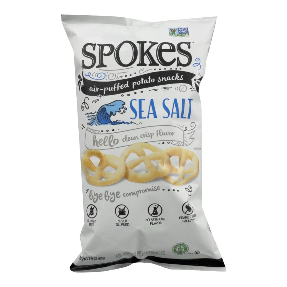 Spokes – Puffed Potato Snacks Sea Salt