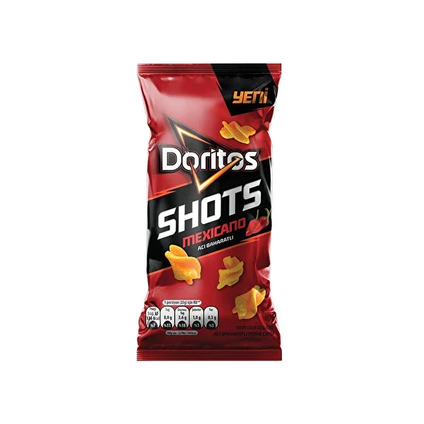 Doritos Shots: Mexicano 20g Display box of 18 – Turkey
