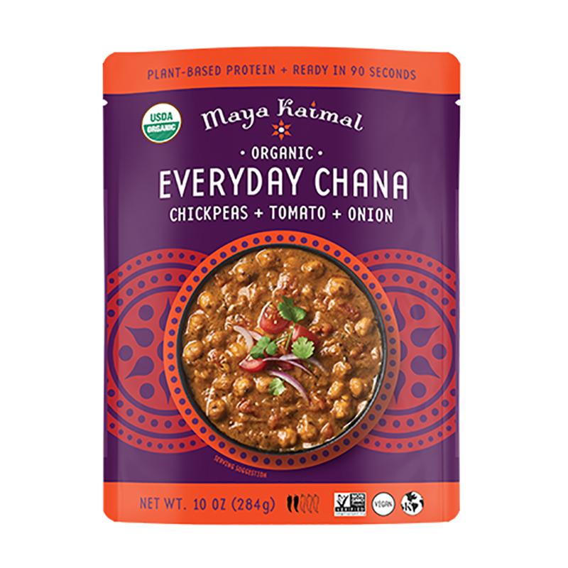 Maya Kaimal – Everyday Chana Chickpeas with Tomato & Onion, 10oz