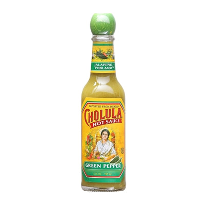 Hot Sauce Cholula Green Pepper Jalapeno & Poblano 5 oz Mexico Heat 5 $