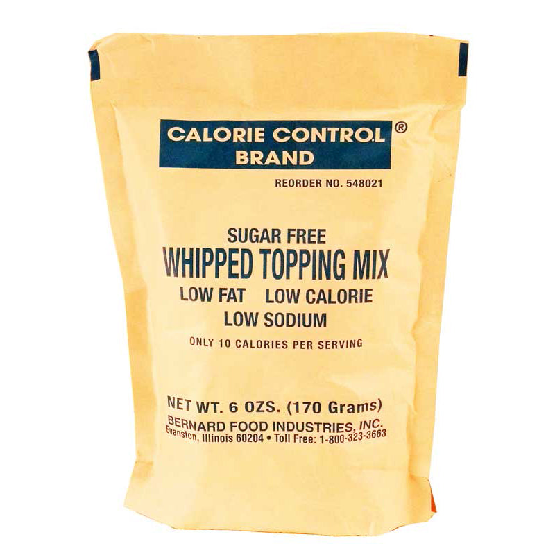 Sugar Free Whipped Topping Mix- 6oz.