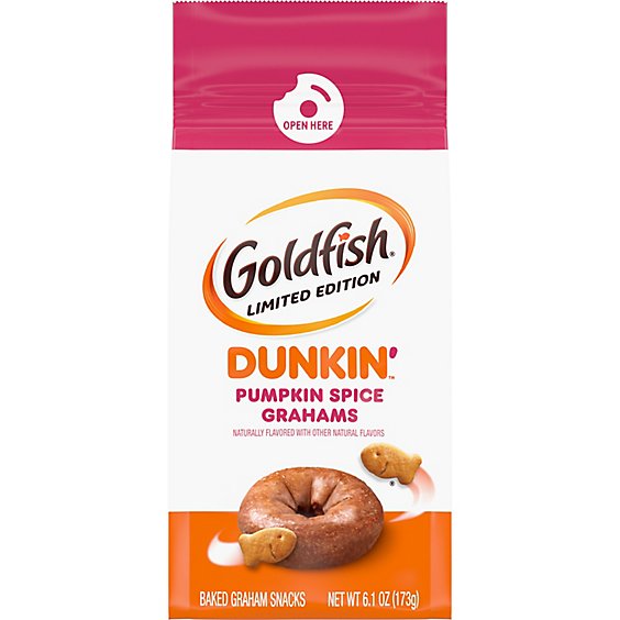 Goldfish – Dunkin Pumpkin Spice Grahams