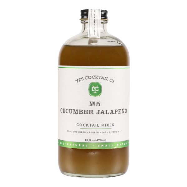 Yes Cocktail Co. Cucumber Jalapeno Cocktail Mixer