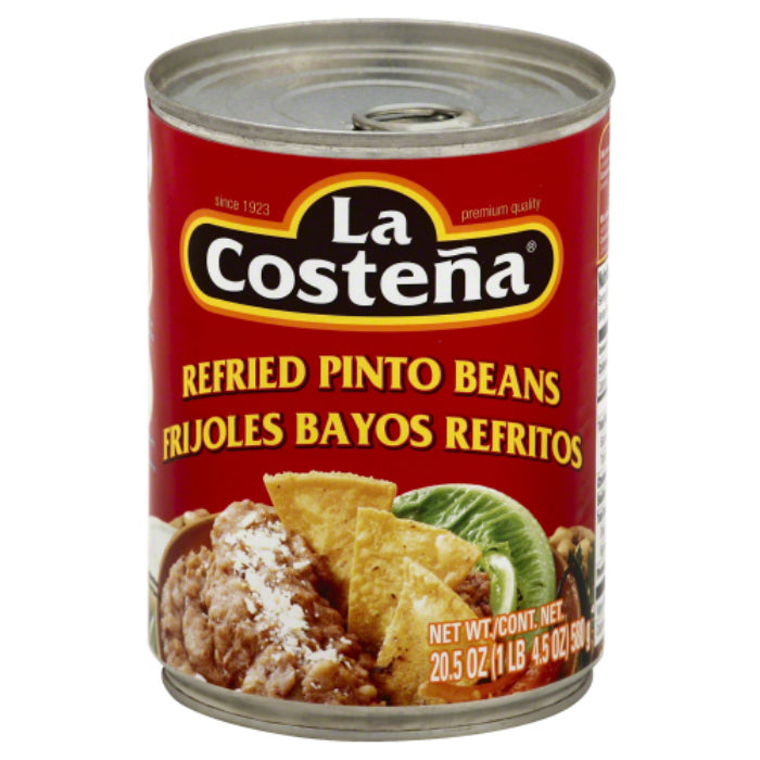 La Costeña – Refried Pinto Beans, 20.5 oz | Pack of 12