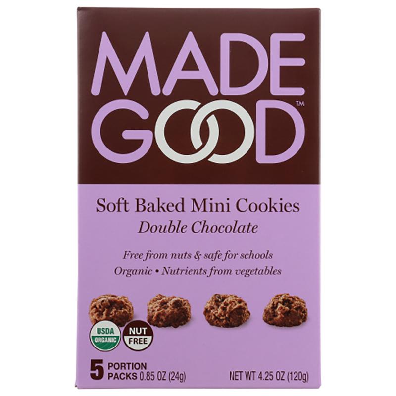 Madegood – Double Chocolate Mini Cookies, 4.25oz