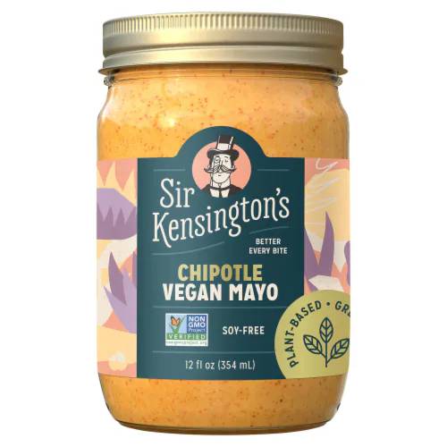 Sir Kensington’s Vegan & Keto Chipotle Mayonnaise, 12 Oz | Pack of 6