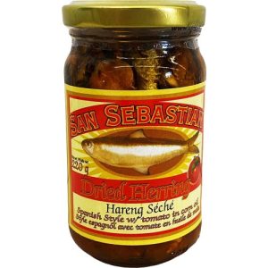 San Sebastian – Dried Herring – Spanish Style w/ Tomato in Corn Oil – 220 G