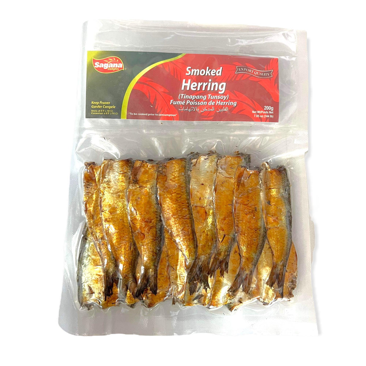 Sagana – Smoked Philippine Herring (Tinapang Tunsoy) – 200 G