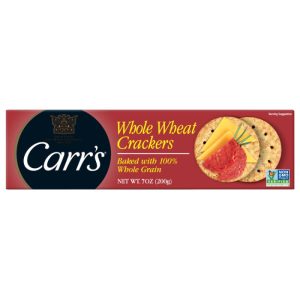 Carrs – Whole Wheat Cracker, 7 oz | Pack of 12