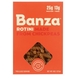 Banza – Chickpea Pasta Rotini, 8oz