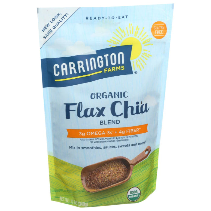 Carrington Farms – Flax Chia Blend, 12 Oz (Pack Of 6)