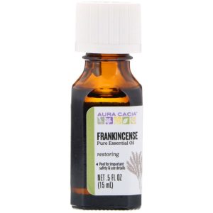 Aura Cacia – Essential Oil Frankincense, 0.5 oz – Pack of 1