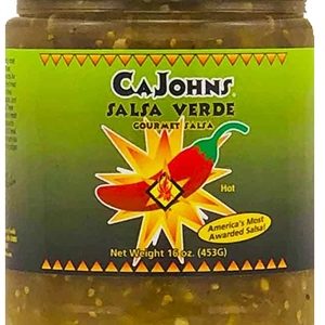 CaJohn’s Salsa Verde Mild Gourmet Salsa, 16oz.