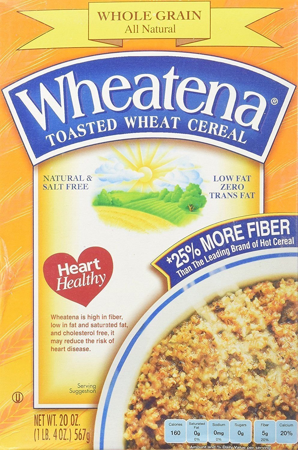 Wheatena Cereal Wheatena 20 Oz – Pack Of 12