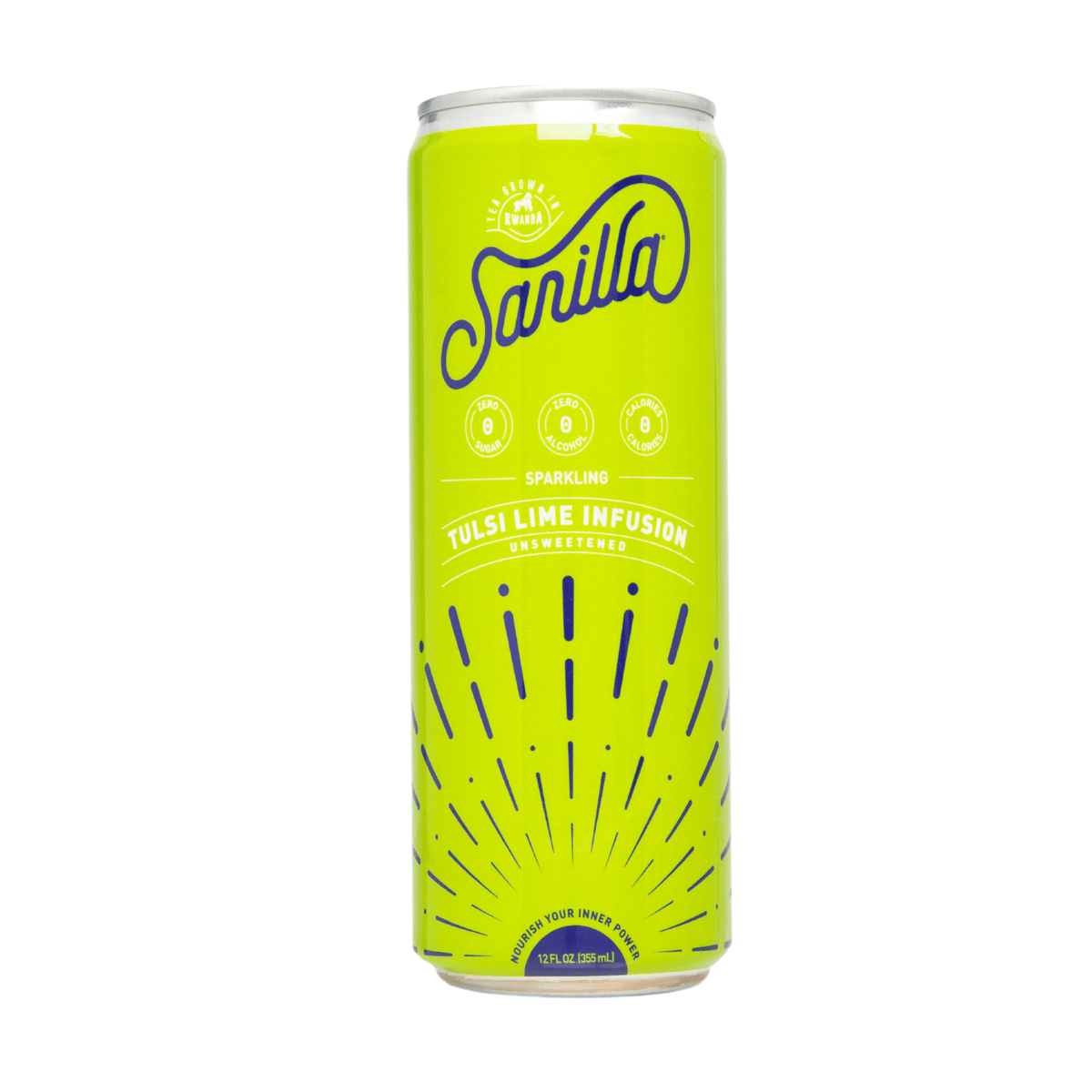 Sarilla Organic Antioxidant Chamomile Lime Spritzer – 12 Cans