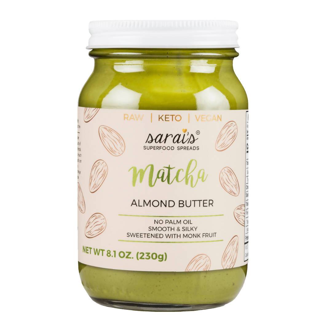 Matcha Almond Butter Jars – 24 x 12oz