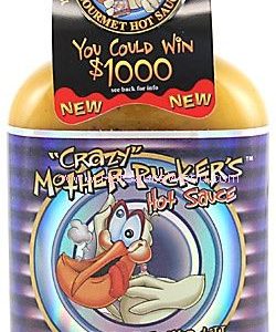 Crazy Mother Pucker’s Maniacal Mustard Hot Sauce, 6.5oz.