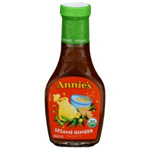 Annie’s Homegrown – Organic Sesame Ginger Vinaigrette, 8fl oz