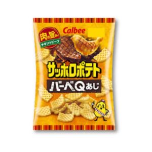 Calbee Sapporo Potato BBQ Chips – Big Chicken & Beef