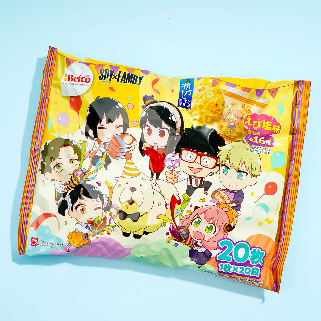 SPY x FAMILY Kuriyama Seto Shio Rice Crackers