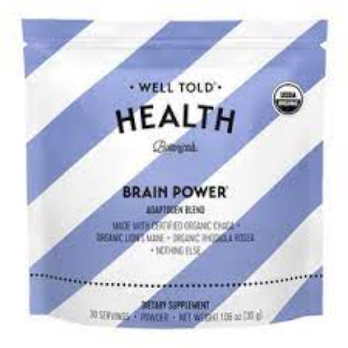 Well Told Health Brain Adaptogen Powder Pk 1.06 Oz – Pack Of 1