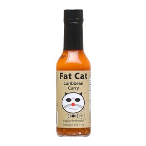 Hot Sauce Fat Cat Caribbean Curry Heat 5