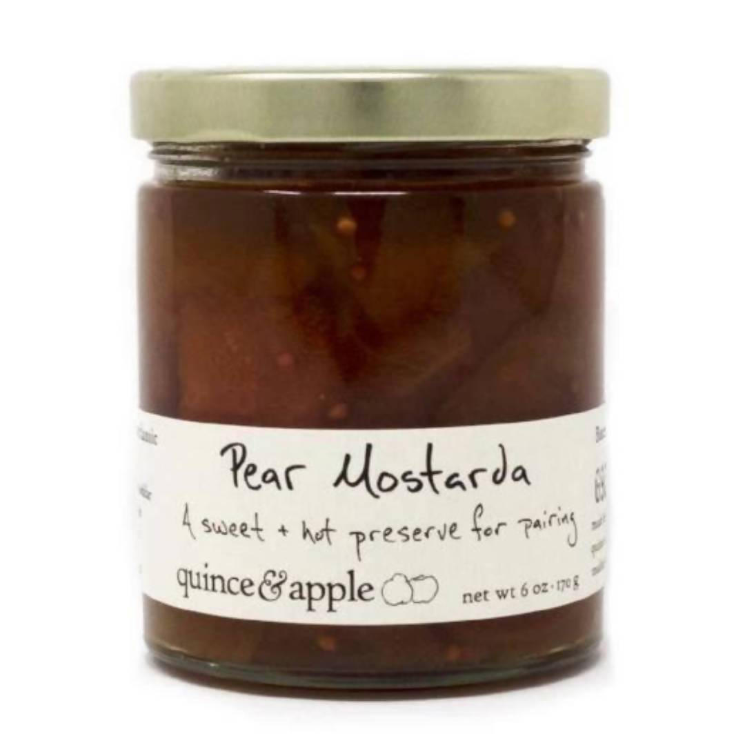 Pear Mostarda Preserves Jars – 12 x 6oz