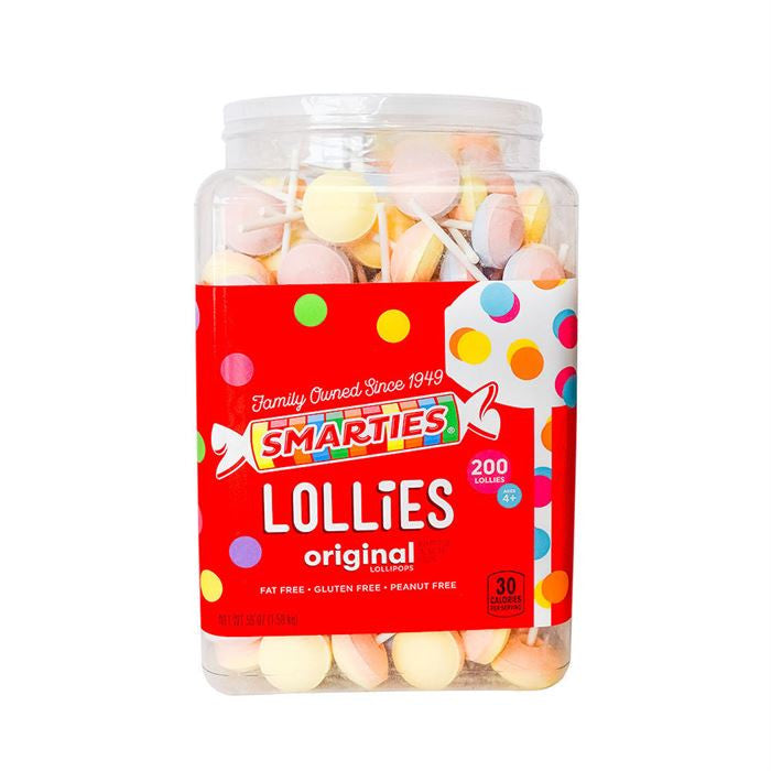 Smarties Lollies – 200 Count