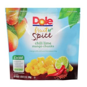 Dole – Fruit Chili Lime Mango Chunks, 12 Oz (Pack Of 8)